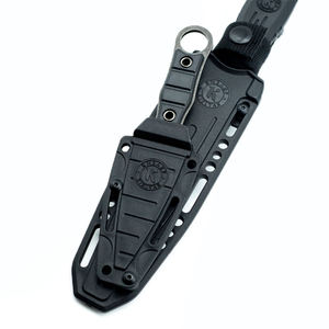 Draagbare Tactische Jacht Damascus Vast Mes Roestvrij Staal Nieuwe Survival Design <span class=keywords><strong>Nylon</strong></span> Schede Voor Outdoor Avonturen - Product Image 3