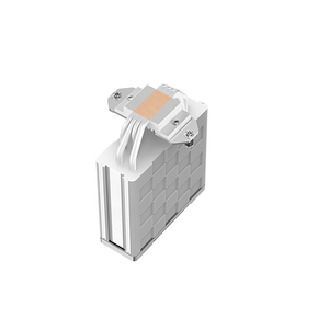 Refroidisseur d'air pour processeur DeepCool AK400 WH blanc pour LGA1700 1200 115X et AM5 AM4 avec TDP de 220W, ventilateur PWM de 120 mm, conçu avec une matrice dense - Product Image 3