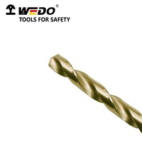 Jeu de forets HSS M2 WEDO de 25 pièces, pointe auto-centrante, grande rainure spirale, acier rapide, 1-13 mm, pour métal, bois, plastique