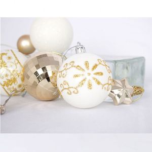 44PCS Hanging Balls for <b>Tree</b> <b>Decoration</b> Holiday Wedding Party Gifts Plastic Christmas Ball Ornaments - Product Image 5