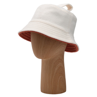 Nouveau design – Lot de 200 chapeaux de sauna en feutre de laine, personnalisables, réversibles blanc-rouge, écologiques, avec boucle