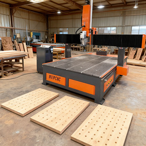 Machine de découpe CNC à tête inclinée <span class=keywords><strong>4</strong></span> axes pour le bois, avec contrôleur DSP, moteur unique, haute rigidité, pour la création d'œuvres murales - Product Image 2