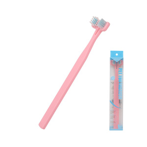 Double <b>Head</b> Plastic <b>Toothbrush</b> for Pet Oral Cleaning Supplies - Product Image 5