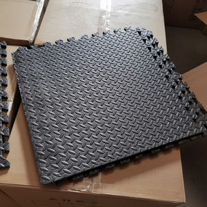 Puzzle à motif de feuilles pour femmes, Puzzle en mousse imbriquantes, en Eva douce, pour <span class=keywords><strong>Garage</strong></span>, entraînement à domicile, Fitness, gymnastique, tapis de sol, 60x60 cm - Product Image 5