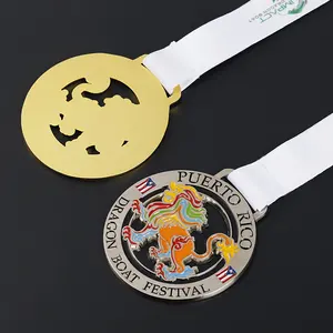 Promotion Metal Crafts 3D Lions Metal Honorable Medal Festival Medals And Trophies