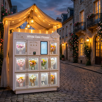 Distributeur automatique de fleurs XG avec écran tactile de 21,5 pouces, capacité de 5 à 12 pièces, gestion basée sur le cloud, conforme ADA, refroidissement par compresseur