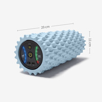 Micogo Vibrating Foam Roller untuk Nyeri Punggung 5-Kecepatan Pijat Otot Latihan Otot Terapi Fisik Jaringan Dalam