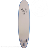 Planche de surf souple économique pour débutant, durable, pour l'école de surf, avec technologie de sac sous vide