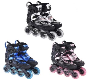 Selezione di shemore Slalom in fibra di carbonio <span class=keywords><strong>pattini</strong></span> a rotelle regolabili in linea Freestyle per bambini ragazzi ragazze - Product Image 5