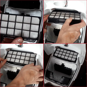 Kit de <span class=keywords><strong>Filtro</strong></span> HEPA/Compatible con Aspiradoras Tefal <span class=keywords><strong>Rowenta</strong></span> ZR903701 Silence Force Cyclonic, <span class=keywords><strong>Filtro</strong></span> RO7647EA RO7612EA RO7631EA RO7643EA - Product Image 5