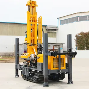 300M Truck Gemonteerd Waterput Rig Boren Rig Voor Waterputten Machine Met Air Compressor