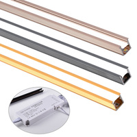 Lampu Kabinet Terpasang dengan Sensor Cerdas Lampu Rak Bar LED Lampu Lemari Pakaian Lemari Anggur Rak Buku