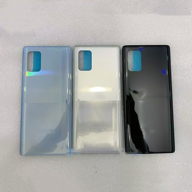 Cell Phone Back Glass Rear Cover for Samsung A51 A71 A31 A41 Battery Door Housing Battery Back Cover Replacement Spare Parts