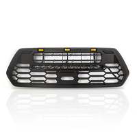 Accessoires de voiture 4X4, calandre de pare-chocs avant ABS avec barre lumineuse pour Toyota Tacoma 2016 2017 2018 2019 2020 2021 2022 2023