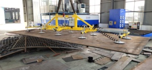 Ventosa de vácuo de metal para máquina de corte a laser, fonte profissional segura e eficiente