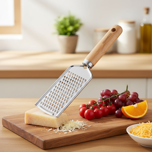 Legno di Acacia tavolo grattugia gomma legno manico in legno 150 cofanetto per la casa cucina formaggio affettare attrezzi formaggio frutta affettare - Product Image 3