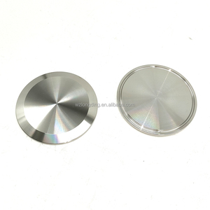 Acier inoxydable 304 316L 1in-10in Tri Clamp Sanitaire Tri Clamp Tube Couvercle Fin Cap Blind Plate Clamp Solid Blind Virole Cap - Product Image 2