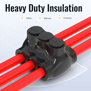 2/0-6AWG絶縁端子両面3ポートワイヤケーブルスプライスコネクタ銅からアルミニウムへナイロンハウジング付きコネクタ - Product Image 4