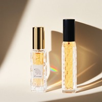 Luxe personnalisé Unique 10ml Voyage Sac Vaporisateur Bouteilles De Parfum Rechargeable Vide Mini Bouteille De Parfum En Verre Avec Boîte Cadeau