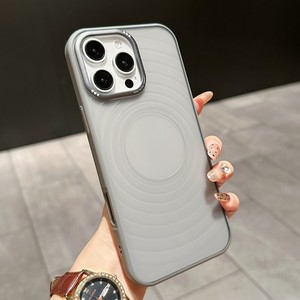 Wave Pattern Minimalist PC Phone Case for <b>iPhone</b> 16 15 <b>14</b> <b>Pro</b> Max Transparent Frosted Finish Protection Cover - Product Image 5