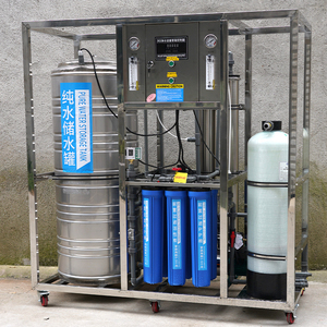 Sistema de Ósmosis Inversa Integrado de 500L/H: Tanque de 300L, VFD, Resina 1035 para Óptica - Product Image 2