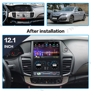 4 + 128GB Tesla Phong Cách Đối Với Honda Accord 9 2012 2013 2014 2015 2016 2017 <span class=keywords><strong>Android</strong></span> Máy Nghe Nhạc Màn Hình GPS Navigation Đài Phát Thanh Stereo Đầu Đơn Vị - Product Image 3