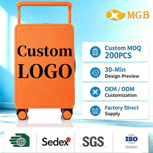 <span class=keywords><strong>Valise</strong></span> rigide à poignée large 20/24 pouces avec roulettes pour les voyages à l'aéroport et les escapades de week-end – Commande en gros - Product Image 1