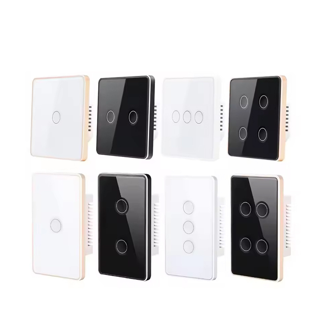 Tuya ZigBee/WiFi Smart Switch 2.5D US Standard 1/2/3/Way Touch WiFi Wall Switch
