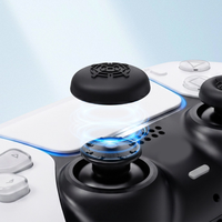 Capuchons de remplacement pour joystick analogique de manette de jeu, en silicone liquide, forme champignon, pour PS4 et PS5.