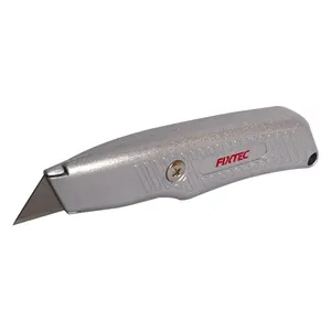 FIXTEC Aluminiumlegierung Dienstprogramm kleines Mehrzweck-Beutel einfacher Schnitt Dienstprogramm Messer einziehbares Schneidmesser