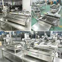 Nouvelle machine professionnelle T-101 pour la fabrication de mini-beignets fourrés en forme de boule, type « Big Bread Doughnut »