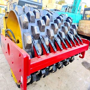 CA30D Dynapac Sheep Foot Vibratory <b>Road</b> <b>Roller</b> <b>Used</b> Second Hand Diesel Engine 10 TON for Sale - Product Image 1
