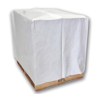 Housse <span class=keywords><strong>de</strong></span> palette en polyéthylène PE robuste, imperméable, sur mesure, à base carrée - Product Image 1