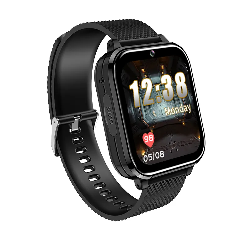 2024 Produit le plus vendu en ligne Mode 2 en 1 Bracelet de montre intelligente 1.7 pouces 4G GPS Connecté Enfants. Montre avec téléphone portable