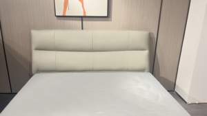 Tête de lit rembourrée douce pour une lecture confortable, support en acier de 800lb (pas de grincements!). Convient aux chambres Scandi/modernes-expédié rapidement, facile à installer - Product Image 5