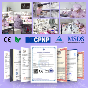 <span class=keywords><strong>ESSI</strong></span> LASH Plateaux de cils en faux vison courbure L <span class=keywords><strong>M</strong></span>, vente en gros avec logo personnalisé, extensions de cils de haute qualité - Product Image 6