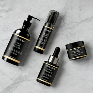 <span class=keywords><strong>Coffret</strong></span> de Soins pour Hommes Marque Blanche : Traitement <span class=keywords><strong>Anti</strong></span>-Acné, Vitamine C, Hydratant Naturel, Éclaircissant, <span class=keywords><strong>Anti</strong></span>-Âge – Idéal Cadeau et Voyage - Product Image 5