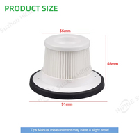 Filtre HEPA alimenté par batterie électrique pour aspirateur RISO XJC-G040, pièce de rechange, efficacité H13