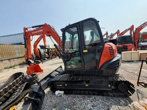 KX185ขุดขนาดกลางของ Kubota มือสองสำหรับอ่างเก็บน้ำในเมืองของ Kyrgyzstan การขุดลอกทนทานต่อการกัดกร่อนมีประสิทธิภาพสูง - Product Image 2