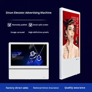 22 इंच 16:9 लिफ्ट विज्ञापन मशीन ip65 sdk सक्षम उच्च परिभाषा Lcd प्लेयर दीवार-घुड़सवार क्षैतिज ऊर्ध्वाधर एनीमेशन - Product Image 5