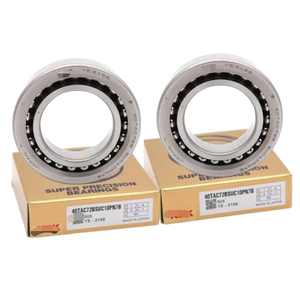 محمل كروي أصلي من إن إس كيه طراز 40TAC90B بقطر داخلي 40 مم وقطر خارجي 90 مم وعرض 20 مم، نوع مفتوح، 3000 دورة في الدقيقة، تزييت بالشحم، 40tac90b - Product Image 2