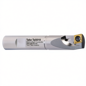 Herramienta de Fresado con Punta de Broca Ta5010 Weldon y Insertos - Product Image 2