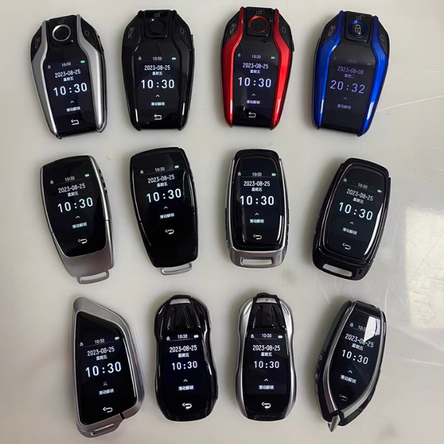 Keyless Entry Auto Lock LCD Smart Key for BMW for Benz for Audi for Toyota for Ford for Hyundai for KIA Touch Smart Car Key
