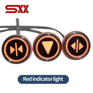 क्रोन * लिफ्ट बटन KDS330-220 काले स्टेनलेस स्टील ग्लास पुश बटन लिफ्ट बटन लिफ्ट - Product Image 4