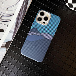 Custodia sottile in carbonio opaco di lusso con motivo <span class=keywords><strong>Cloud</strong></span> Cover personalizzata per <span class=keywords><strong>iPhone</strong></span> 12 13 14 15 16 Pro Max - Product Image 4