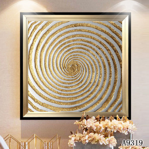 Tùy Chỉnh Tường Trang Trí Nội Thất Độ Nét Cao Vải In Vàng Hình Ảnh Nghệ Thuật Đương Đại Vẫn Còn Cuộc Sống Bức Tranh - Product Image 5