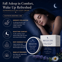 Krim Tidur Herbal OEM 20g Lavender Chamomile Aromatik, Krim Perawatan Malam yang Menenangkan, Balsem Perawatan Malam, Krim Pelembap Kulit