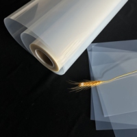 Film transparent à jet d'encre étanche de 17 "x 100 'pour la sérigraphie, rouleau de film transparent laiteux de 5 mil avec noyau de 2 pouces