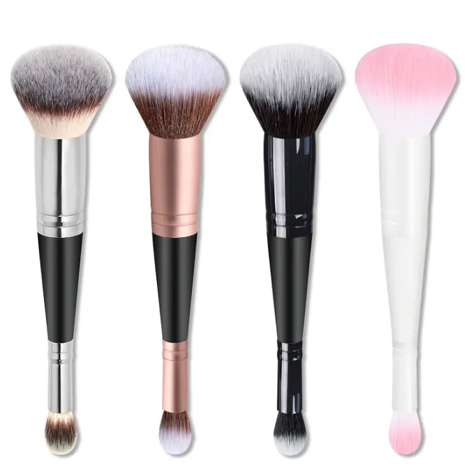 2023 New Foundation Brush 2 em 1 Função Boa Viagem Brush maquillaje Maquiagem Sets