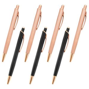 Click Metal Ballpoint <b>Pens</b> Wholesale Engraveable logo Student Writing Gift Advertising <b>Pen</b> Pressed Ballpoint <b>Pen</b> - Product Image 1